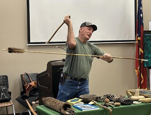 DAR enjoys adventures of collecting Indian Artifacts program