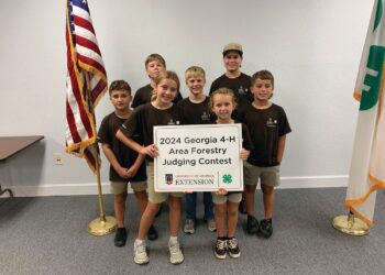 Emanuel 4-H Forestry Judging Team competes in district contest