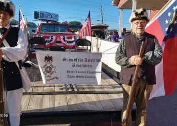 Skunk Brigade attends Kaolin Festival Parade