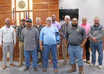 Commissioners thank employees and retirees