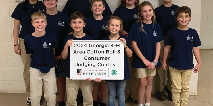 Emanuel 4-H’ers compete in area Cotton Boll & Consumer Judging
