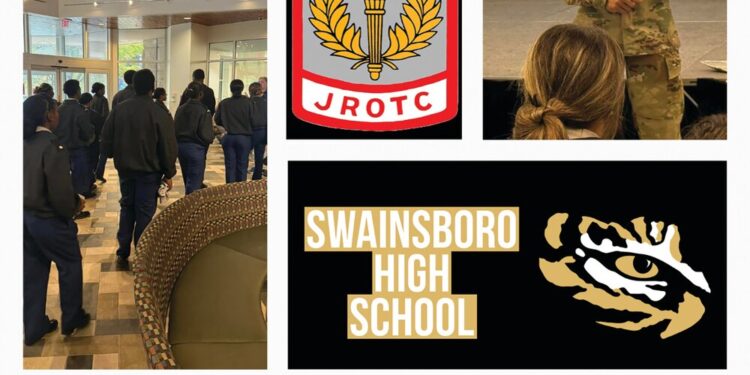 Empowering Future Leaders: Swainsboro JROTC Cadets explore opportunities at Georgia Southern University
