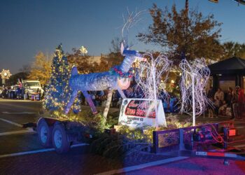 One Moore Tree Service wins Christmas Parade Float Contest