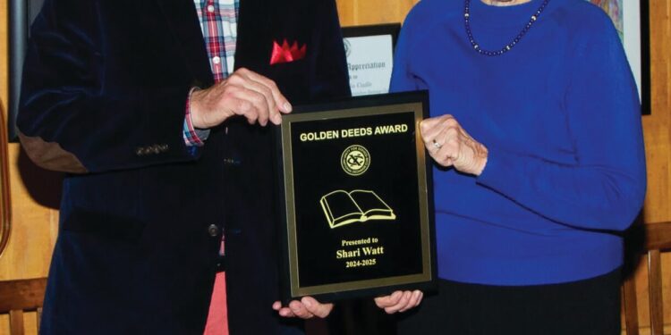 Swainsboro Book of Golden Deeds Award