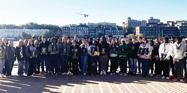 Swainsboro High Beta Club excels at State Convention