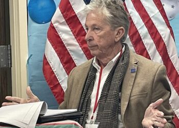 Tapley speaks to the Veterans