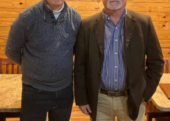 Chief Riner speaks to Exchange Club