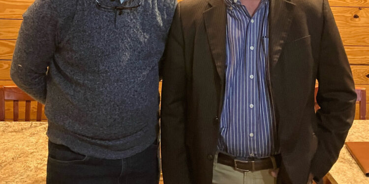 Chief Riner speaks to Exchange Club