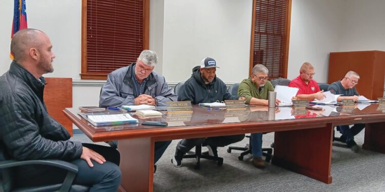 Commissioners begin new year