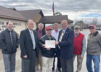 Four Rivers Patriots, Chapter Georgia Society Sons of the American Revolution, presents 2nd U.S. Flag Certificate