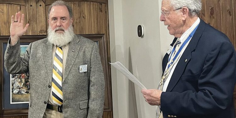 Herron installed as Brier Creek Chapter President