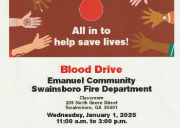 Swainsboro Fire Department to hold Blood Drive