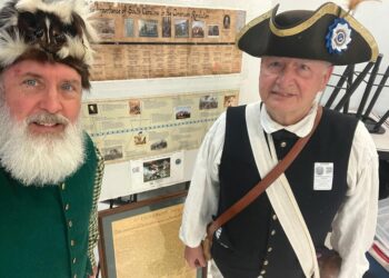 Skunk Brigade members present Revolutionary War Program