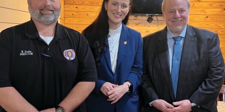 Assistant DA Wilson speaks to Exchange