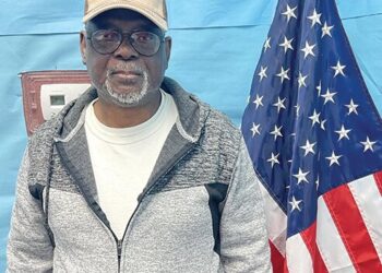 Chief Riner speaks to Veterans