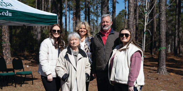 East Georgia State College plants tree in memory of Denny Key