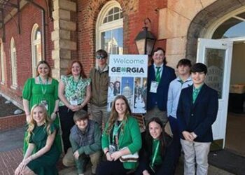 Emanuel County 4-H’ers connect with elected leaders and the civic process during 4-H Day at the Capitol