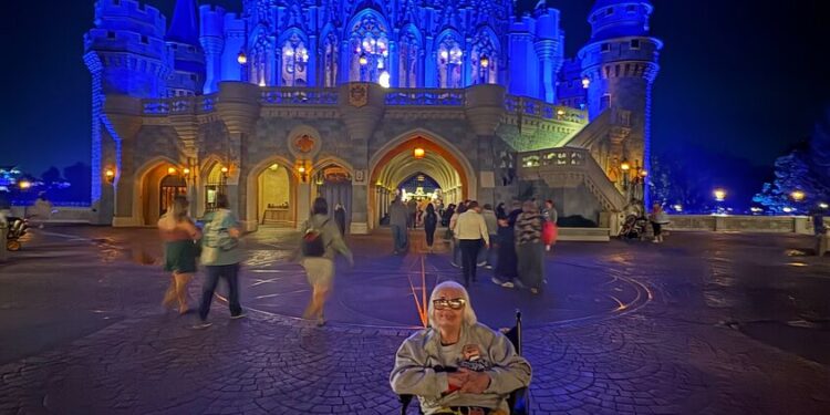 Stevens’ experiences childlike wonder at Disney World