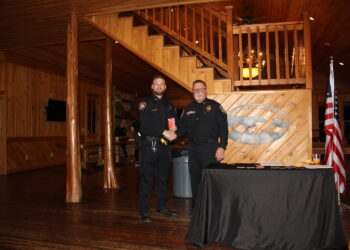 Swainsboro Police Department holds Annual Police Banquet, Purvis named Officer of the Year