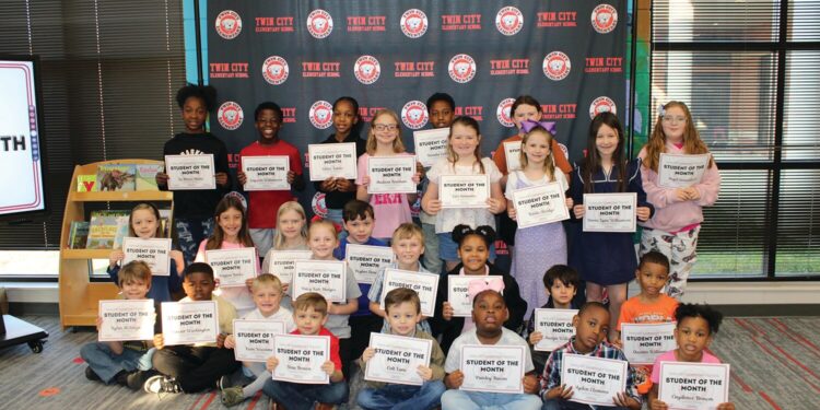 TCE recognizes February Students of the Month