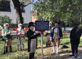 Brier Creek Militia attends two-day Bicentennial event in Savannah