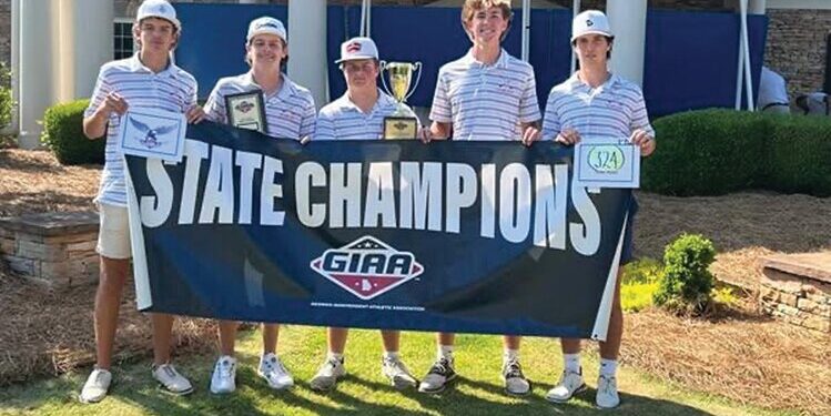 David Emanuel Academy Eagles win GIAA State Golf Championship