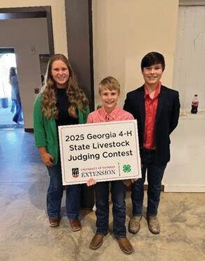 Emanuel County participate at the State 4-H Livestock Judging Contest
