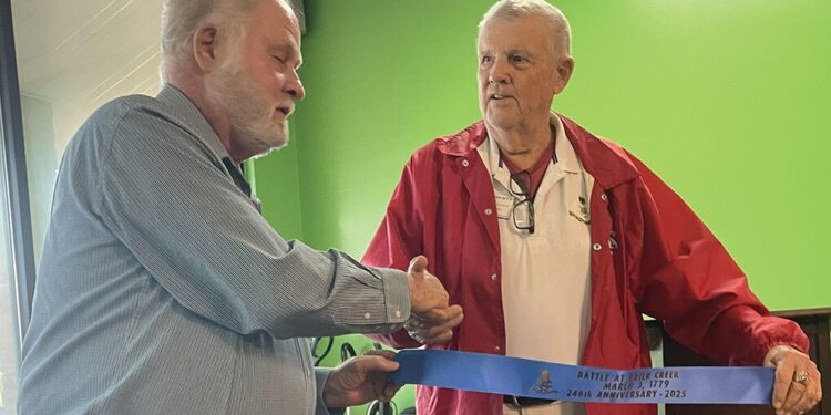 Lisenby speaks to Four Rivers Patriots