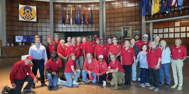Veterans visit Mighty Eighth Air Force Museum
