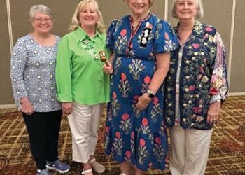 Cobb installed as the 2025-2027 Seedling Garden Club Oleander District Director
