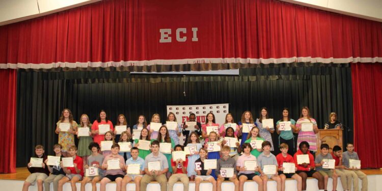 ECI Middle School Honors Day