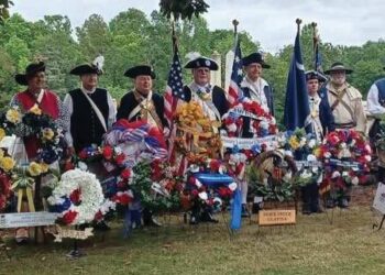 Brier Creek Artillery attends 23 Patriot Grave Marking