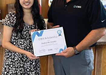 Hernandez awarded CWS Scholarship