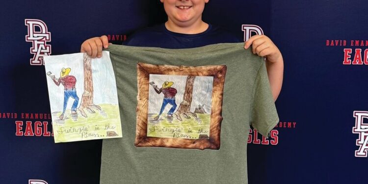 Howell wins 3rd annual t-shirt design contest