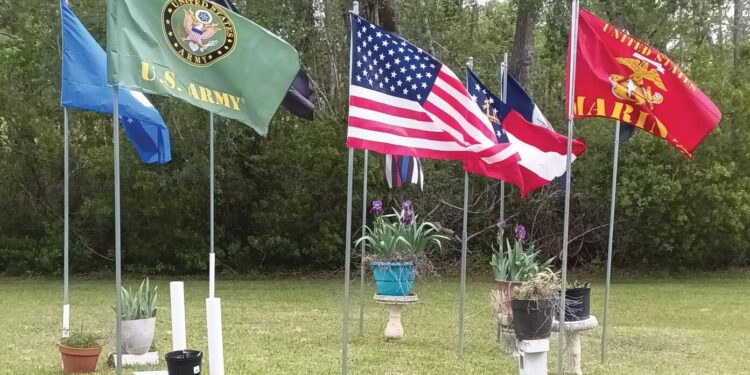 Proper way to fly the American Flag