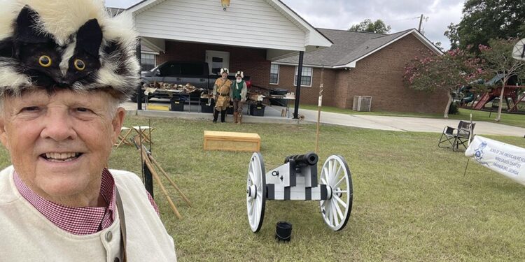 Brier Creek Skunk Brigade attends Jones Family Reunion