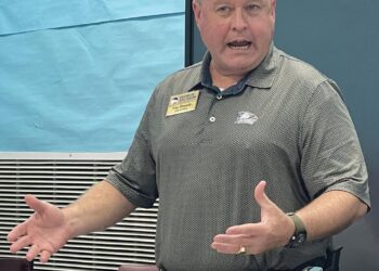 Chief Drawdy speaks to Veterans