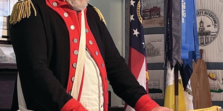 Burke speaks to Little Rivers Chapter