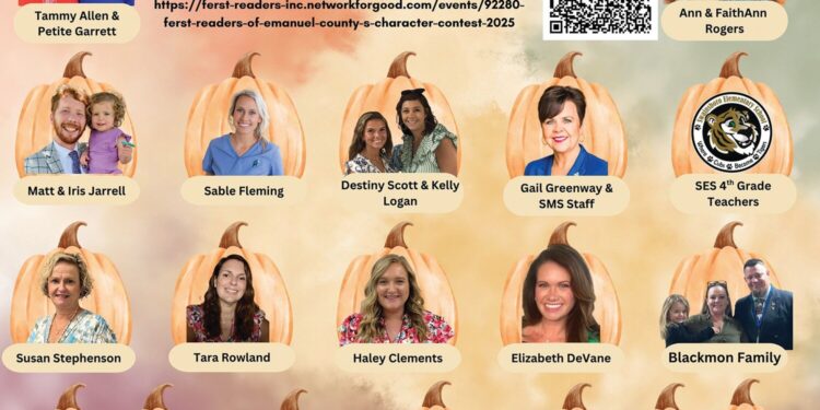 Annual Ferst Readers Book Character Contest