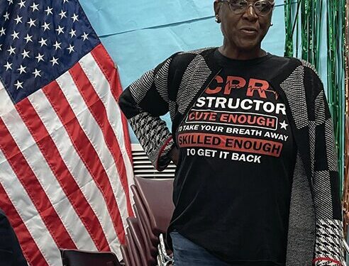 Davis speaks to Veterans