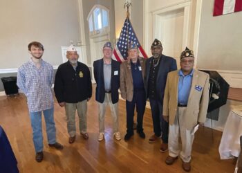 Commander Bush attends First District meeting