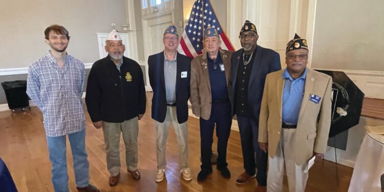 Commander Bush attends First District meeting