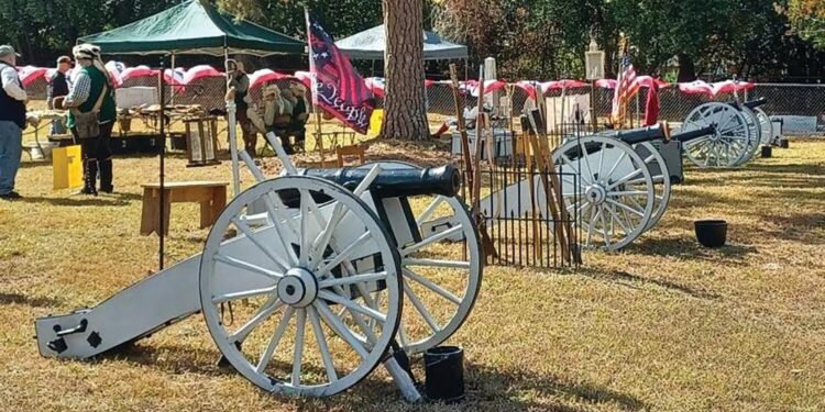 Brier Creek Artillery attends 250th Anniversary Celebration