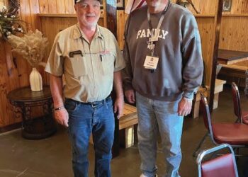 Hattaway speaks to Twin City Lions Club