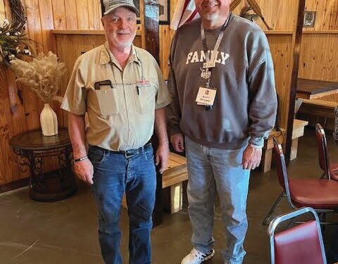 Hattaway speaks to Twin City Lions Club