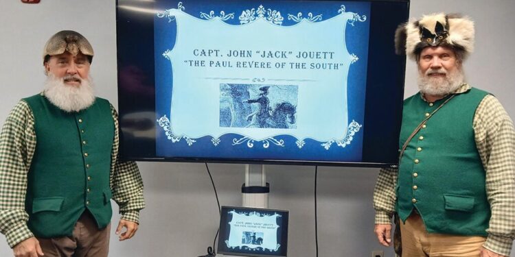 Herron and Burke present Captain Jovett, Paul Revere of the South