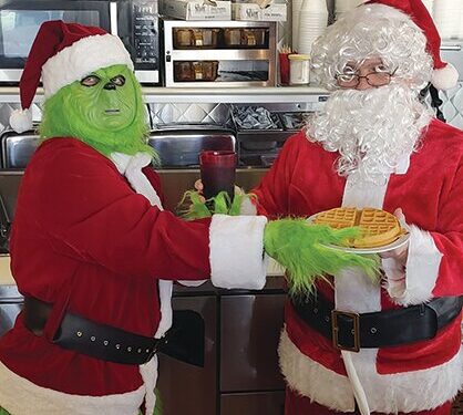 Waffle King to host Christmas festivities