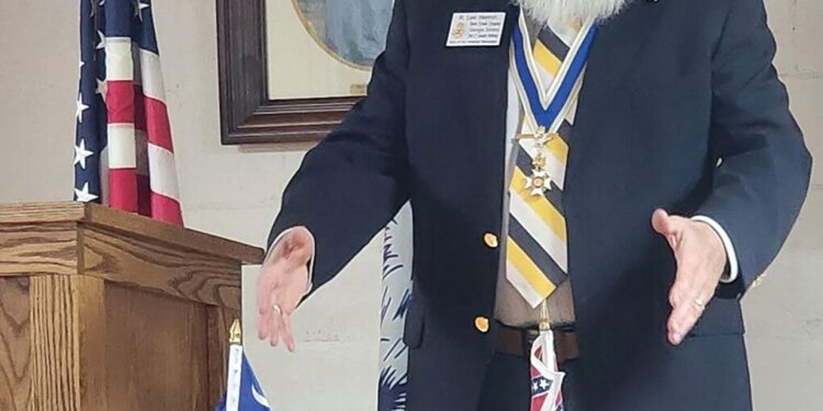 Herron speaks to Rivers Bridge Camp