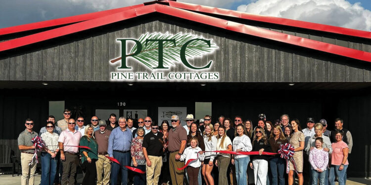 Pine Trail Cottages holds ribbon cutting and grand opening