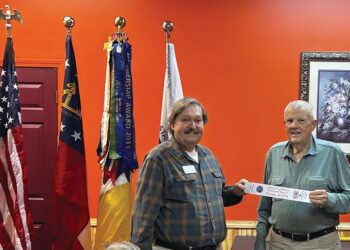 Tankersley installs 2026 Four Rivers Patriots officers